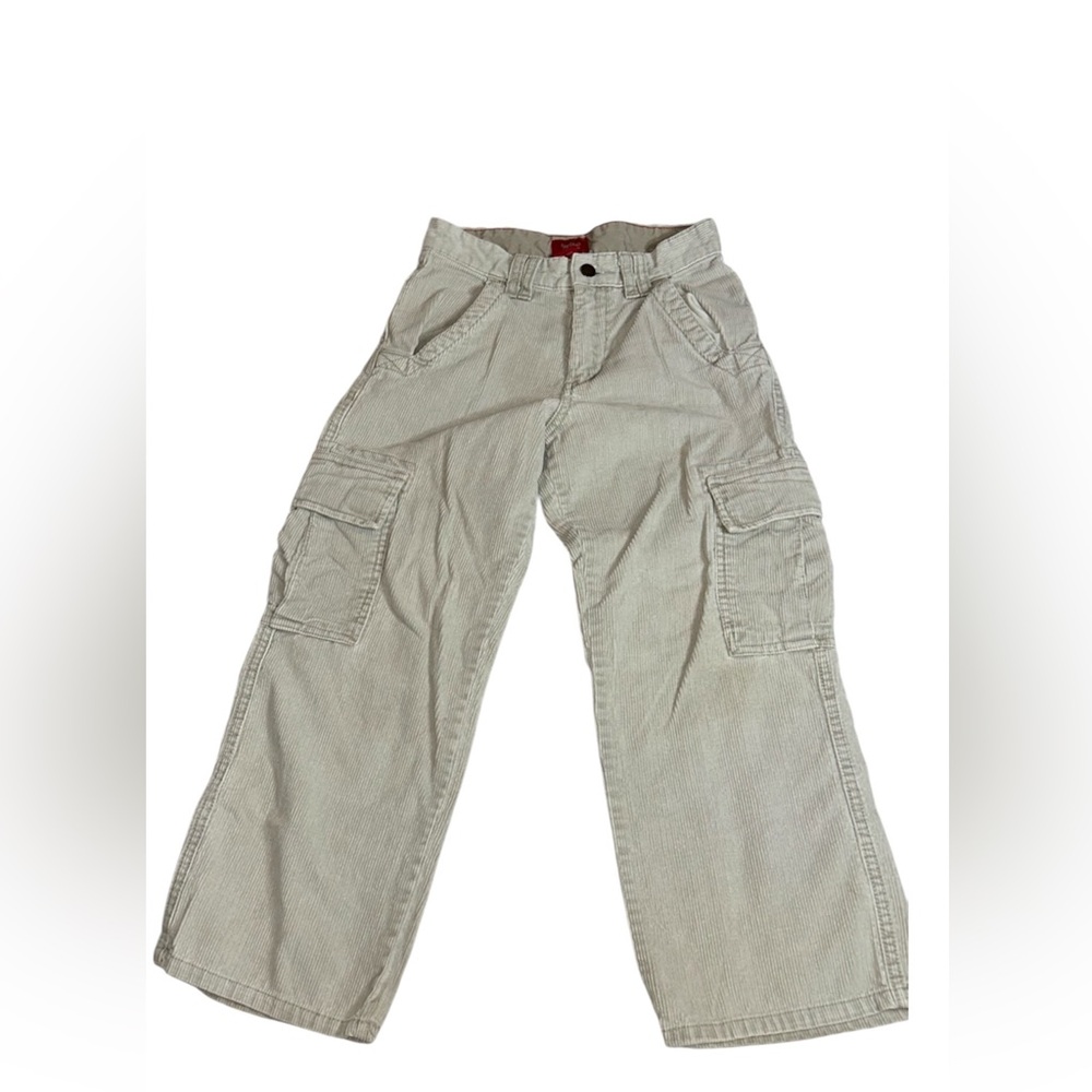 Kids' Stylish Tan Cargo Jeans